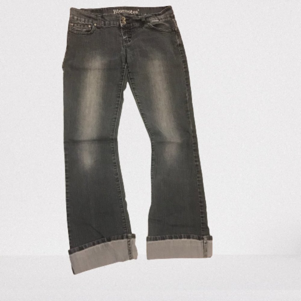 Bluenotes Casual Bootcut Grey Stretch Jeans